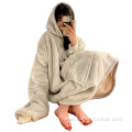 Thick Hooded LazySuper Soft Warm Fleece Sherpa Hooded